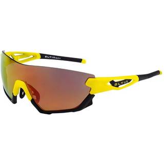 Solbriller Eltin Oversize Gul / Sort