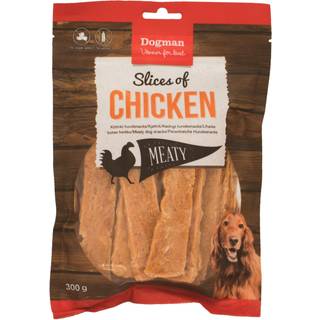 Dogman Meaty Chicken Slices Grain-Free Dog Treats 300g