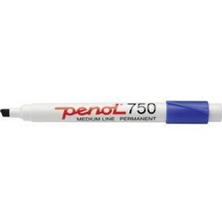 Penol 750 Blå MARKER Permanent - I kasser á 10 styk.