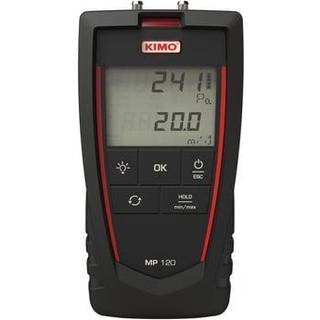 KIMO MP120. Microanemometer: 0..±1000 Pa, m/kalibreringscertifikat