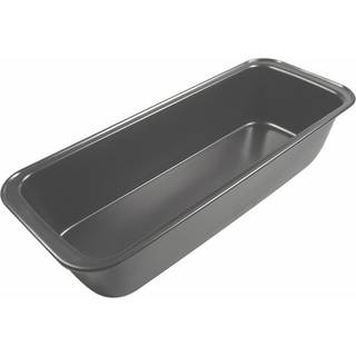 de Buyer Kuchenform rechteckig 26 x 10 cm - Stahl mit Antihaftbeschichtung - Schwarz