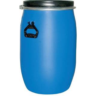 Fodertønde med låg 60 liter