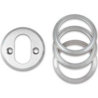 Jasa universal cylinderring oval indv. 6-21mm børstet rustfri stål