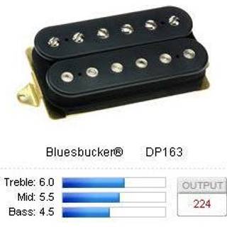 DiMarzio DP 163BK Bluesbucker Black Humbucker-pickup
