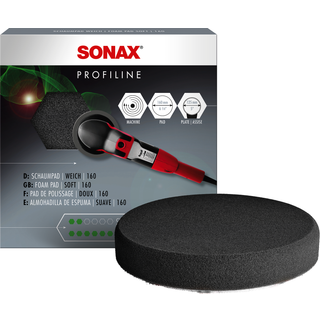 Polerskive blød - Sonax - Ø160 mm