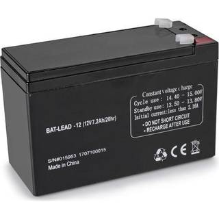 Blybatteri opladeligt 12V 7,2Ah TILBUD NU