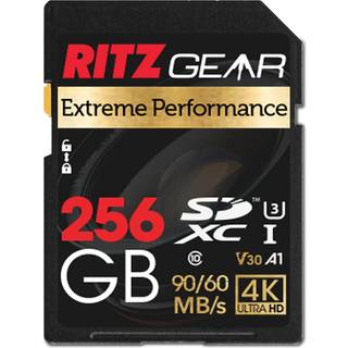 Ekstreme ydelse H?jhastighed UHS-I SDXC 256GB SD-kort 9060 MBS U3 A1 Klasse-10 V30 Hukommelseskort til SD-enheder, der kan fange Full HD 3D og 4K