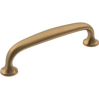 Amerock | Kabinettræk | Champagne bronze | 3-3/4 tommer (96 mm) center-til-centre | Berømmelse | 1 pakke | Skuffet træk | Skabshåndtag | Skabshar