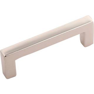 Belwith BWHH075326 14 3 in. Pull Crystal Clear - Polished Nickel