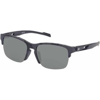Adidas Sport Unisex SP0048 05A Solbriller Injiceret Sort Grå Firkantet Normal