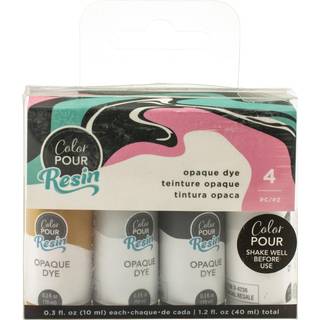 American Crafts Color Pour Dye 30Z Opaq Mtall uigennemsigtig - Metallic