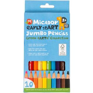 Micador Early Start Jumbo Color Pencils 10 Count