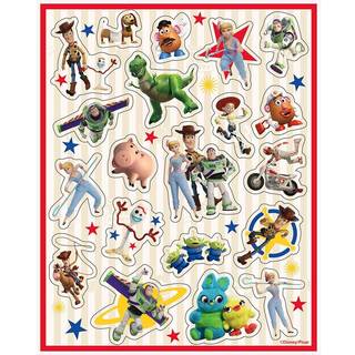Multicolor Disney Toy Story 4 Sticker Sheets (4 Count) - Perfect Party Favors Custom Creations Collectible Treats Essential for Toy Story fans i