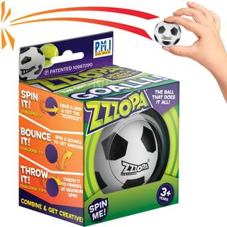 Original Zzzopa Fidget Balls: Goalll! Fidget Stress Ball fra Fun Collection Fidget Toys til b?rn: Kast det! 1/20 samleobjekter 6 cm fidget stress
