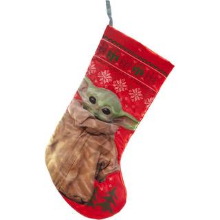 Kurt Adler Star Wars The Child Baby Yoda Stocking 19-tommer h?jde multicolor polyester