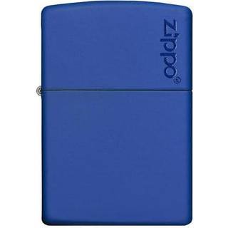 Zippo 229ZL ROYAL BLUE MATTE M/ ZIPPO LOGO - Zippo lighter