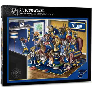 Youthefan NHL St. Louis Blues Purebred fans 500 pc puslespil - en rigtig neglebiter