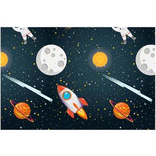 Space Party plastikdug 1 stk.