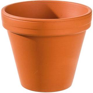 Lerkrukke - Terracotta - 13 cm