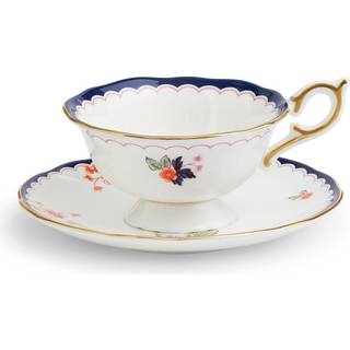 Wedgwood Wonderlust lille tekop med underkop Jasmine bloom