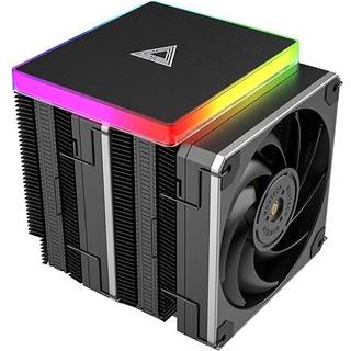 Montech Metal DT24 Premium - CPU cooler, ARGB top cover, 2x 120mm PWM fans, LGA1700 + AM5 support, 270W TDP -> Forventet levering: 1-2 hverdage