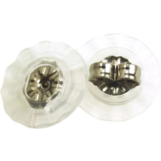 Blomdahl NT Skin friendly earring backs with disc for titani