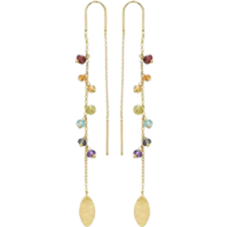 Susanne Friis Bjørner Øreringe 18 kt. Forgyldt Sølv 5617-2-556 - Dame - 925 Sterling Silver