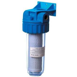 Ferskvandsfilter Barka HP10SCC 10", 1/2" G (BSP), blå, hvid