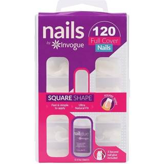 Invogue Full Cover Square Nails 120 pcs