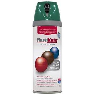 Twist & spray blank græsgrøn ral 6005 plasti-kote 400ml