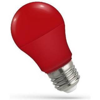 LED Pære | RØD LED Pære | E27 | 4.9W | Farvede Pære