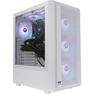 Thermaltake S Series S200 TG ARGB Snow - Kabinet - Tower - Hvid