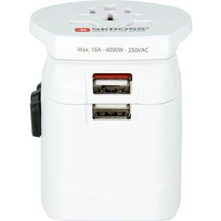 Skross World Adapter MUV incl. 2 x USB