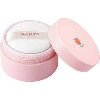 Skinfood Peach Cotton Multi Finish Powder 15G - Peach Extract & Calamin Powder Indeholdt talgkontrol Silky Pulver til olieagtig hud Sød ferskendu