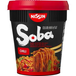 Nissin Soba Cup Noodles Chilli, 92 g