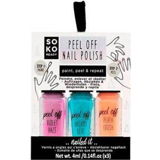 SOKO Peel Off Neglelak - 3 farver