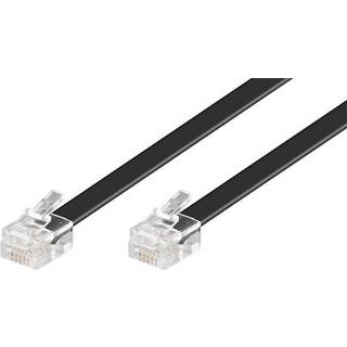 Telefon forlængerkabel 2x RJ12 han (6P6C) 6m