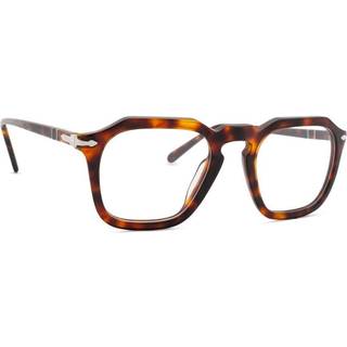 Persol Unisex PO3292V 24 Optiske stel Acetat Skildpadde Transparent Firkantet Normal