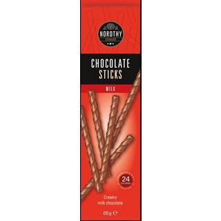 Nordthy Chokolade Sticks Mælk - 65 g