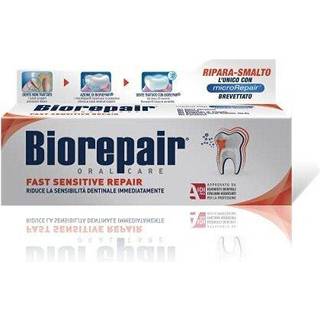 Biorepair Fast Sensitive Repair Aktiv økologisk tandpasta til at mindske tænders sensitivitet og genoprettelse af emaljen 75 ml - 75 ml