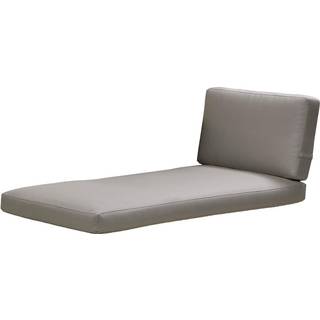 Cane-Line Connect chaiselong - taupe, venstrevendt, hynde i taupe
