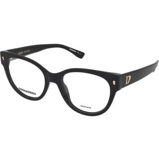 Dsquared2 D2 0069 807 52 Briller Kvinder Black - Black - 52mm