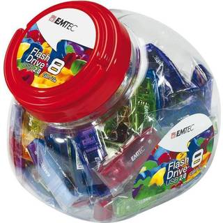 Emtec C410 Color Mix Candy jar - 32GB - USB Stick