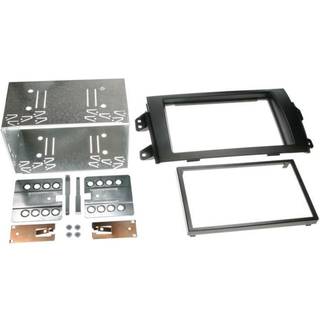 2-DIN monteringsram Fiat Sedici / Suzuki SX 4 2006 > black