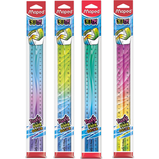 Lineal - Maped Twist'n Flex 30 cm, farve/variant Blue