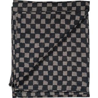 Byon Checked borddug 150x250 cm Sort