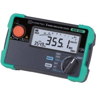 Kyoritsu 3551 isolationstester - Testhastighed på blot 0,5 sekund!