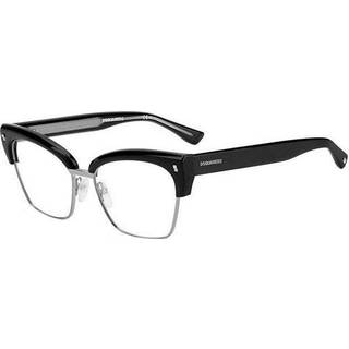 Dsquared2 D2 0024 284 54 Briller Kvinder Black - Black - 54mm