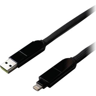 Rolling Square InCharge XL multi-sport kabel (sort) - På lager i butik