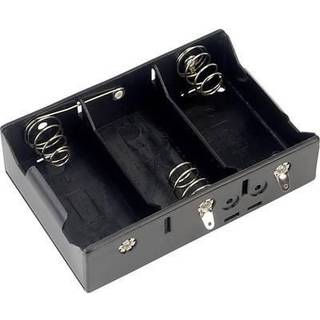 TRU COMPONENTS BH-131D Batteriholder 3 R20 (D) Loddetilslutning